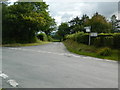 Crossroads near Pen yr orfa