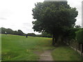 Footpath beside Romiley Golf Course