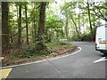 Accommodation Road at the junction of Stonehill Road