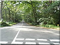 Gracious Pond Road at the junction of Stonehill Road