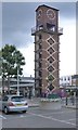 Clock tower, Chrisp Street Market