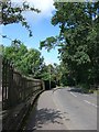 Looking northwards up Turretbank Road