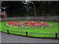 Flowerbed outside Mary Stevens Park, Stourbridge