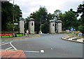 Main entrance gates to Mary Stevens Park, Stourbridge