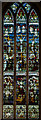 SO7137 : Stained glass window, St Michael & All Angels church, Ledbury by Julian P Guffogg