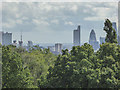 TQ3281 : City of London from Kenwood, Hampstead, London NW3 by Christine Matthews