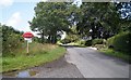 SX4985 : Lane towards Hedge Cross & River Lew by Mr Ignavy