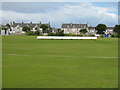 Cricket pitch at Mannofield