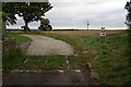 Farm track off Barrowby Lane, Kirkby Overblow