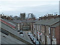 Kyme Street from the rooftops