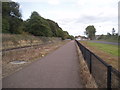 Cycle path through Dundee Harbour