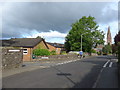 Looking back at the crossroads of Mitchell Street, Strathearn Terrace and Nellfield Road