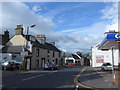 Looking west-southwest along East High Street