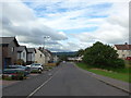 Looking south-west down Maxton Road