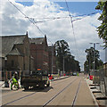 Meadows Centre tram stop nearing completion