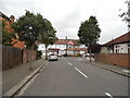 Sittingbourne Avenue at the junction of Bush Hill Road