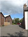 Looking northwards from a gap in Pittenzie Street