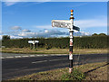 Road junction near Chorley Bank