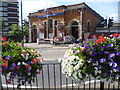 The frontage of Plaistow station