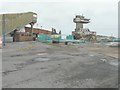 TR2335 : Demolition site, Folkestone Harbour by John Baker