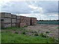 TF2830 : Wooden crates at Old Three Tuns Farm by Richard Humphrey