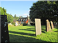 Offchurch: churchyard and Village Street