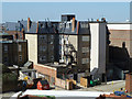 Rear of flats and shops, Mitcham