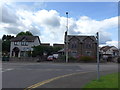 Looking from Broich Road into Burrell Street