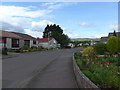 Looking north-northwest in Sauchie Place 