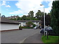 Looking from Sauchie Road into Glen Ogle Court