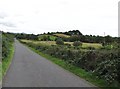 View north-westwards along Flush Road