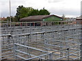 Animal pens in Louth cattle market