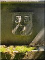 SU9082 : Heraldic device, old St Nicholas' churchyard, Taplow by Stefan Czapski