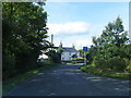 Lane and cottage near Burry