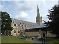 TG2308 : Norwich Cathedral by Hamish Griffin