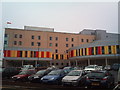 Paediatric and A&E departments at the University Hospital of North Staffordshire
