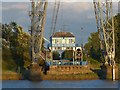 ST3186 : The motor house, Newport Transporter Bridge by Robin Drayton