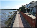 Breakwater footpath