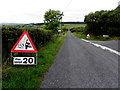 Roadworks along Tullycar Road