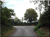 TM0733 : Lane at Flatford by Geographer
