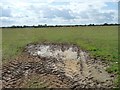 SP2305 : Muddy patch south of Filkins Farm by Christine Johnstone