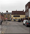 North side of The Cloisters pub in Salisbury