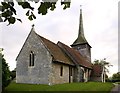 Ilmer church from the north-east