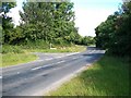 The B1 (Ardglass Road) at its junction with Ballyclander Road