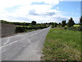 View south along Crew Road from the Ballyhosset Road junction