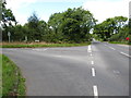 The junction of the southern section of Crew Road with Ballyhornan Road