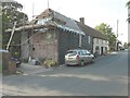 Progress of building work to Preston Village Stores, The Street