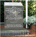 467th Bombardment Group memorial stone