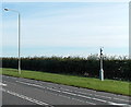 Roadside weather station near Bull in the Oak, Leicestershire