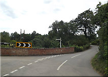 TM0134 : Lower Farm Road, Boxted by Geographer